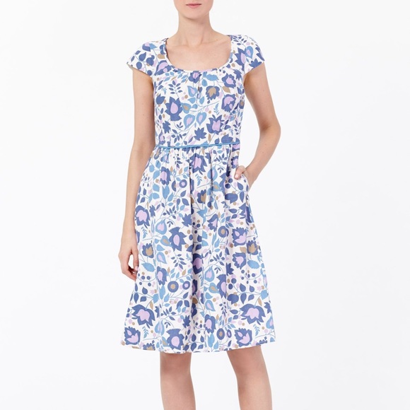 Boden Dresses & Skirts - Boden Lovely Linen Day Dress Size 8